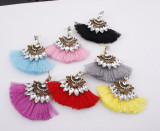 Women Accessories Fashion Diamond Tassel Earrings SD0798