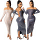 Sexy bronzing dress nightclub women's clothing YS6111