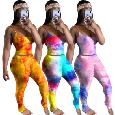 Fashionable wrinkle sexy positioning gradient printing casual suit QQ5188