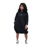 Casual Solid Oversize T Shirts Dress HG5128