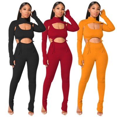 Womens autumn and winter new three-piece suit P8519