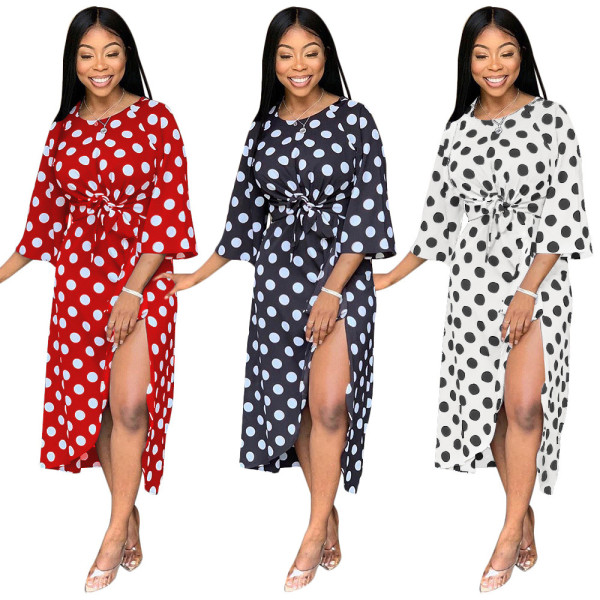 long dress Polka Dot  NY3663