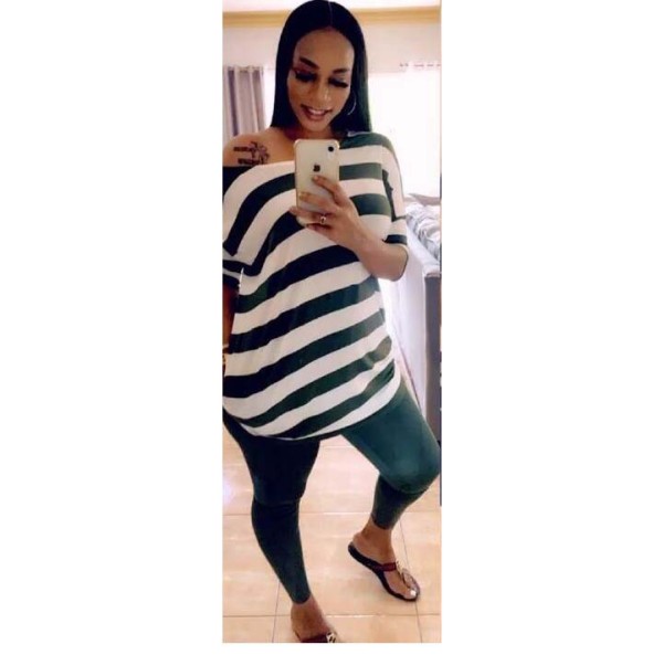 Fashion Striped Printed Round Neck Short Sleeves T-Shirt With Trousers Two Piece Sets CQ021