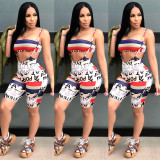 Newest Suits Crop Top Condole Belt Bodycon Pants CY1092