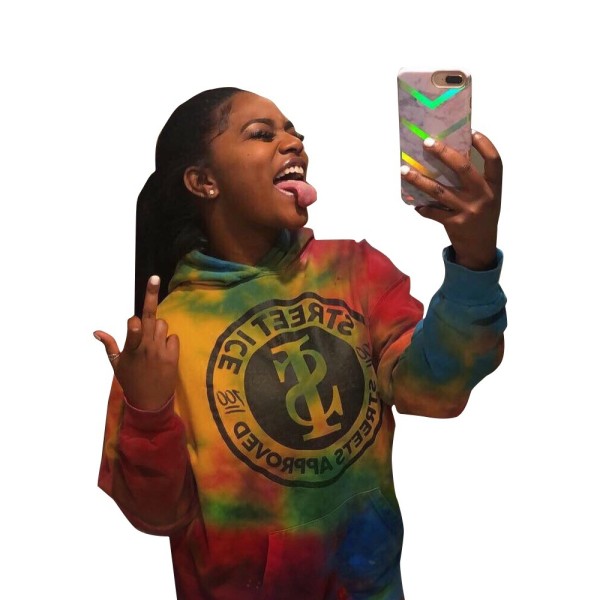 Colorful Winter Printing Hooded Women Dress HG5135