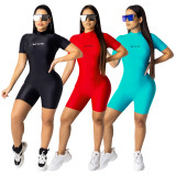 Cheap Price Solid Color Bodycon Running Midi Jumpsuits SDD9173