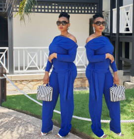 Pure Color Leisure Long Outfits For Daliy Wear OMM1020