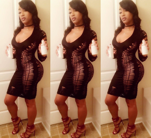 Hot Sexy Bodycon Hollow Out Cheap Long Sleeves Dress For Club H1233