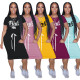 Classic letter P * NK strap dress M1081