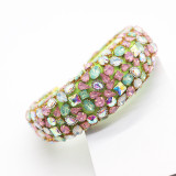 Baroque Geometric Wide-Brimmed Color Ciamond Prom Catwalk Hair Accessory JB7691456