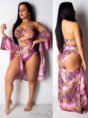 Summer Comfy 3 Pieces Swimming Sets For Beach HHM6085