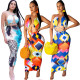 Hot Sexy Womnen Bandage Multicolor Long Dress CCY8107