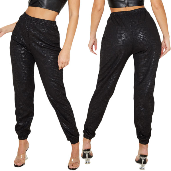 All-Match Fll&Winter Leather Leisure Pencil Pants For Women SN2057