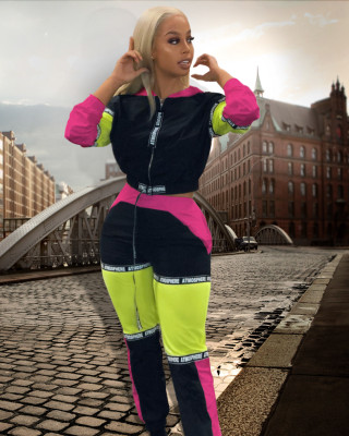 HOT-HOT Fashion Women Long Sleeves Tracksuit lA3068