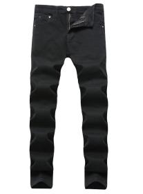 Multi-color stretch straight jeans TX7006-7