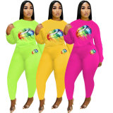 Cute fluorescent lips two piece set MTY6263