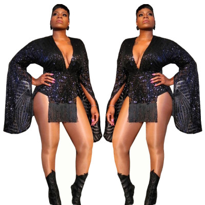 Bling Bling Sequins Sexy Club Mini Dress SMR9132
