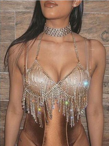 Sexy Bra Bodychain kh-mh-3605