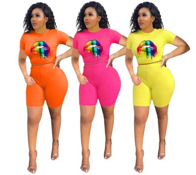 Sports casual pants suit two-piece set MOF5065