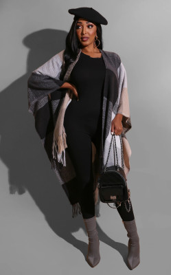 Thick solid color jumpsuit WMZ2519