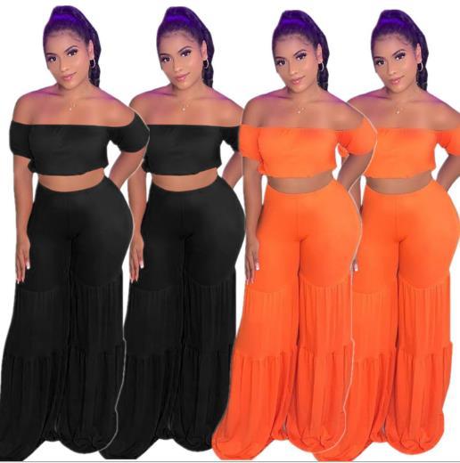 Two-piece fashion casual womens solid color pleated pants MDF5159