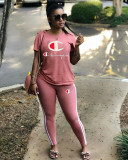 New Letters Printed Women 2 Pcs Set LD8268