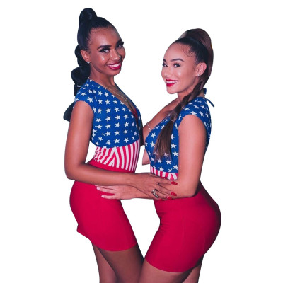 National Style Summer Female V Collar Slim Fitting Pencil Dress JH016