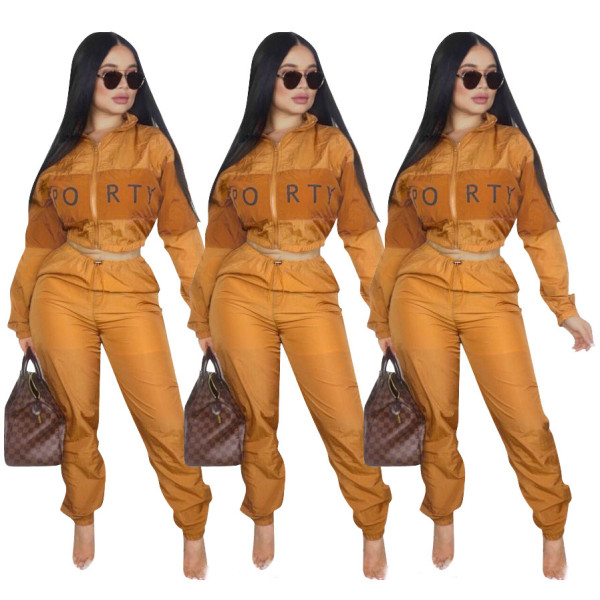 Wholesale Fashion Autumn Bodycon Track Suits SDD9052