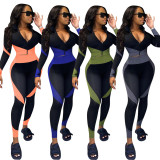 Womens positioning printing long sleeve sports suit KK8220