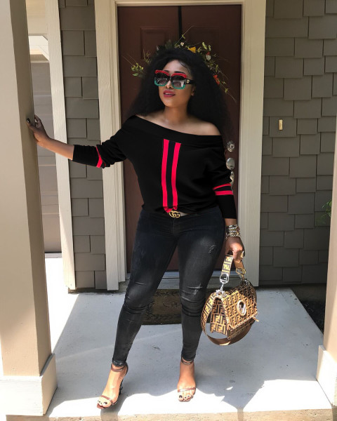 Cheap Plus Size Long Sleeves Stripe T-Shirt QQ5049