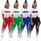 Two-year set of new cute sports printed letters for spring (in stock) MTY6502