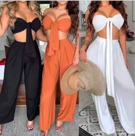 Sexy two-piece slim fit jumpsuit HC732