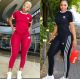 Fashion Printed Round Neck Short Sleeves T-Shirt With Trousers Two Pieces Sets  Y9411