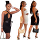 Fashion sexy personality suspender skirt JCH7047