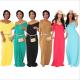 Cross-border source of new European and American women's casual and beautiful short-sleeved long ski
