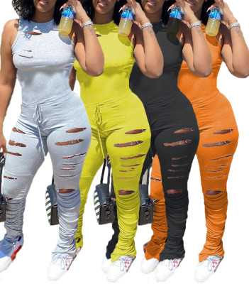 Womens ripped sexy jumpsuit SSD2640