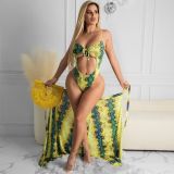 Sexy fashion cloak swimsuit two-piece suit ORY5186