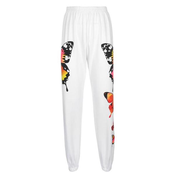 Casual Printed Drawstring Straight Long Pants AP6245