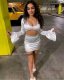 Two-piece skirt QS046