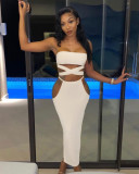 Women's sexy straps and more ways to wear nightclub dresses FF1075