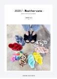 Cute Cross Strap Plush Slippers Plus Size Shoes HWJ309