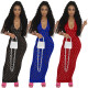 Womens Hollow Sheer Mesh Pure Color Dress Nightclub Skirt QQM4220