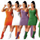 Fashion casual sexy Womens dress with diamond letters HN004