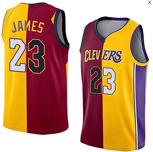 James FMVP top 6 and 23 mandarin duck stitching jerseys Cavaliers Lakers Heat team finals basketball