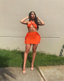 Tight-fitting, high-waisted pencil skirt, various ways to wear tube top, top and hip skirt   FF1085