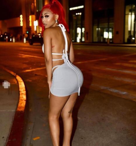 Summer hot style women's sexy sling short skirt suit, two-piece nightclub FFD1093