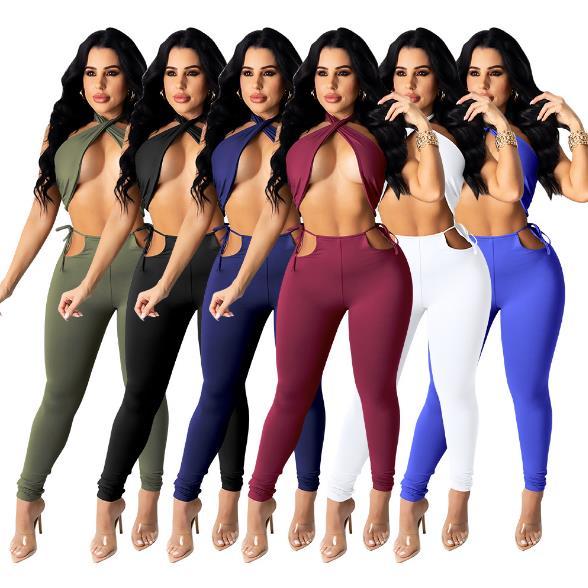 Pants suit temperament commuter temperament solid color long-sleeved suit FM2024
