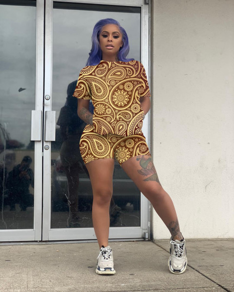 Cashew element sports suit CH8212