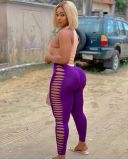 Fashion casual pants sexy burnt pure color womens pants TY2030