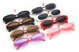 Oval speckle shade sunglasses KD95129